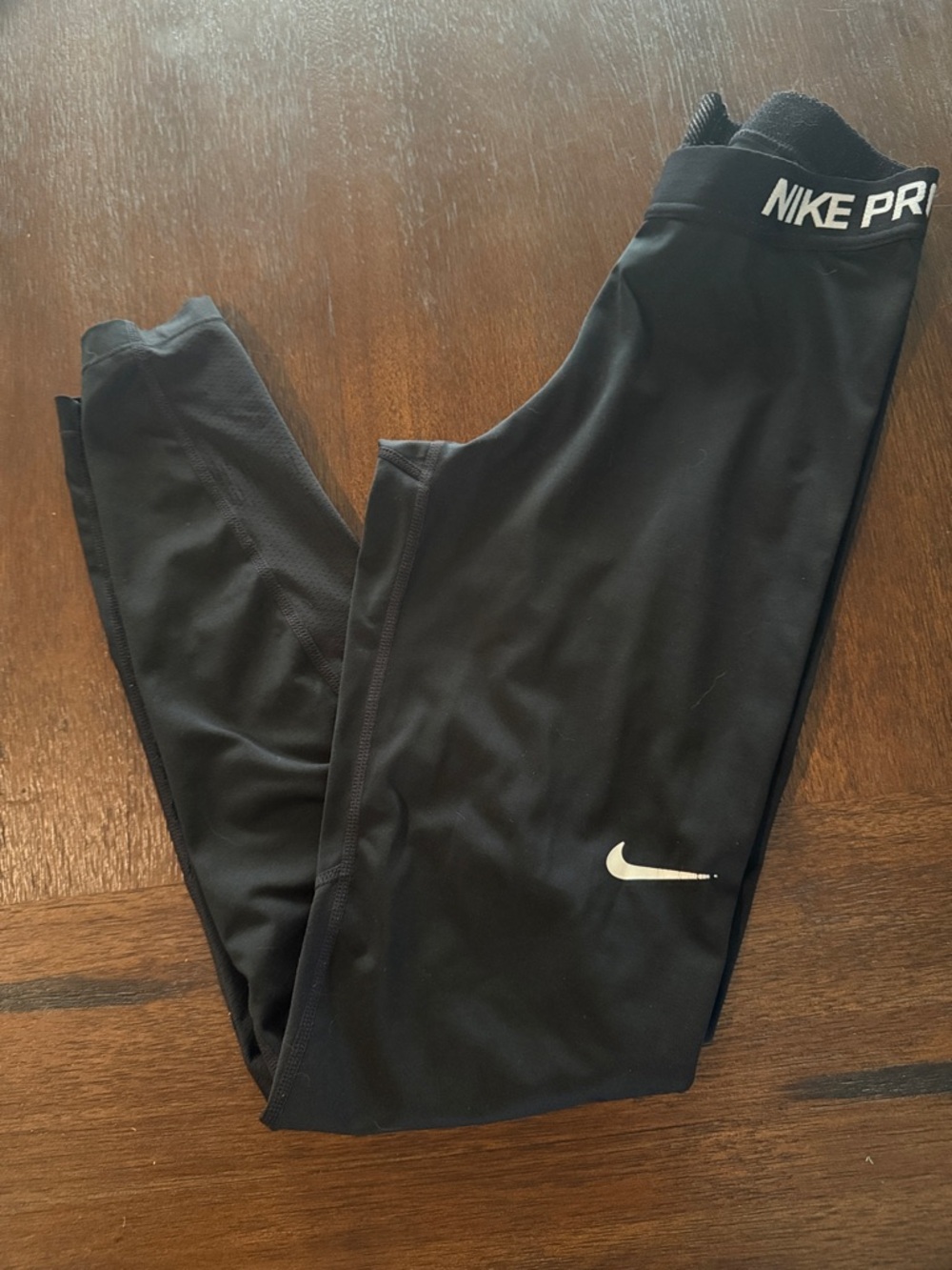 SMALL. Black Girls' Compression Leggings